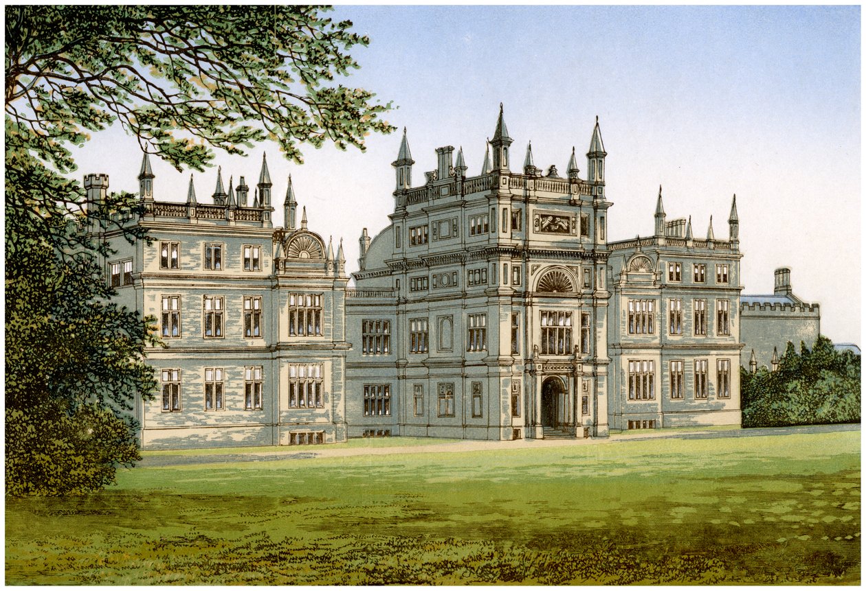 Corsham Court, Wiltshire, hjemmet til Lord Methuen, c1880 av Unbekannt