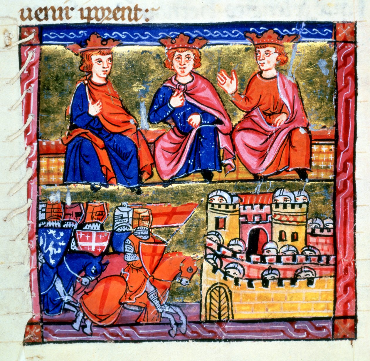Council of Acre og beleiringen av Damaskus, 1147-1148 sent på 1100-tallet av Unbekannt