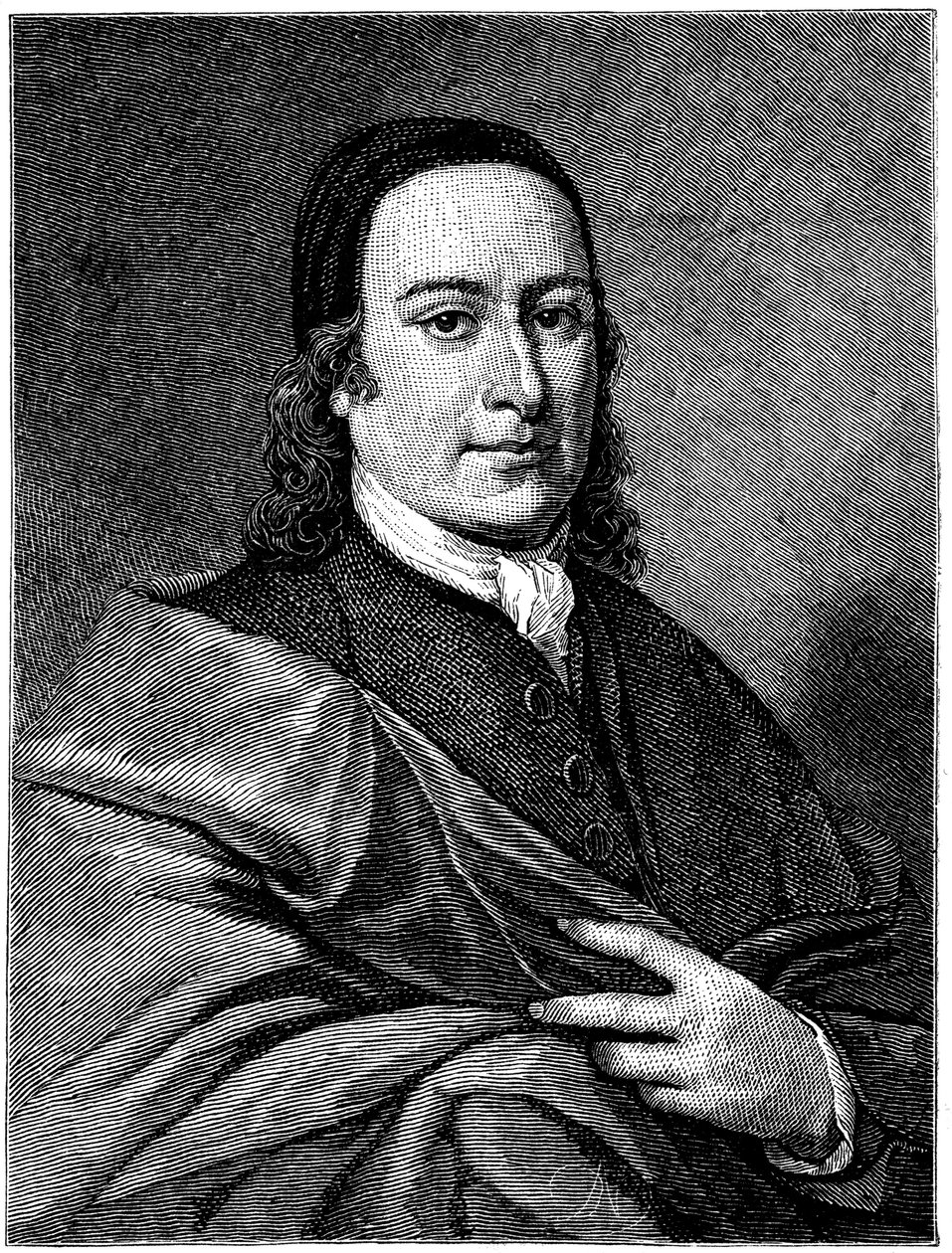 Grev Nicolaus Ludwig von Zinzendorf 1700-1760, tysk teolog av Unbekannt