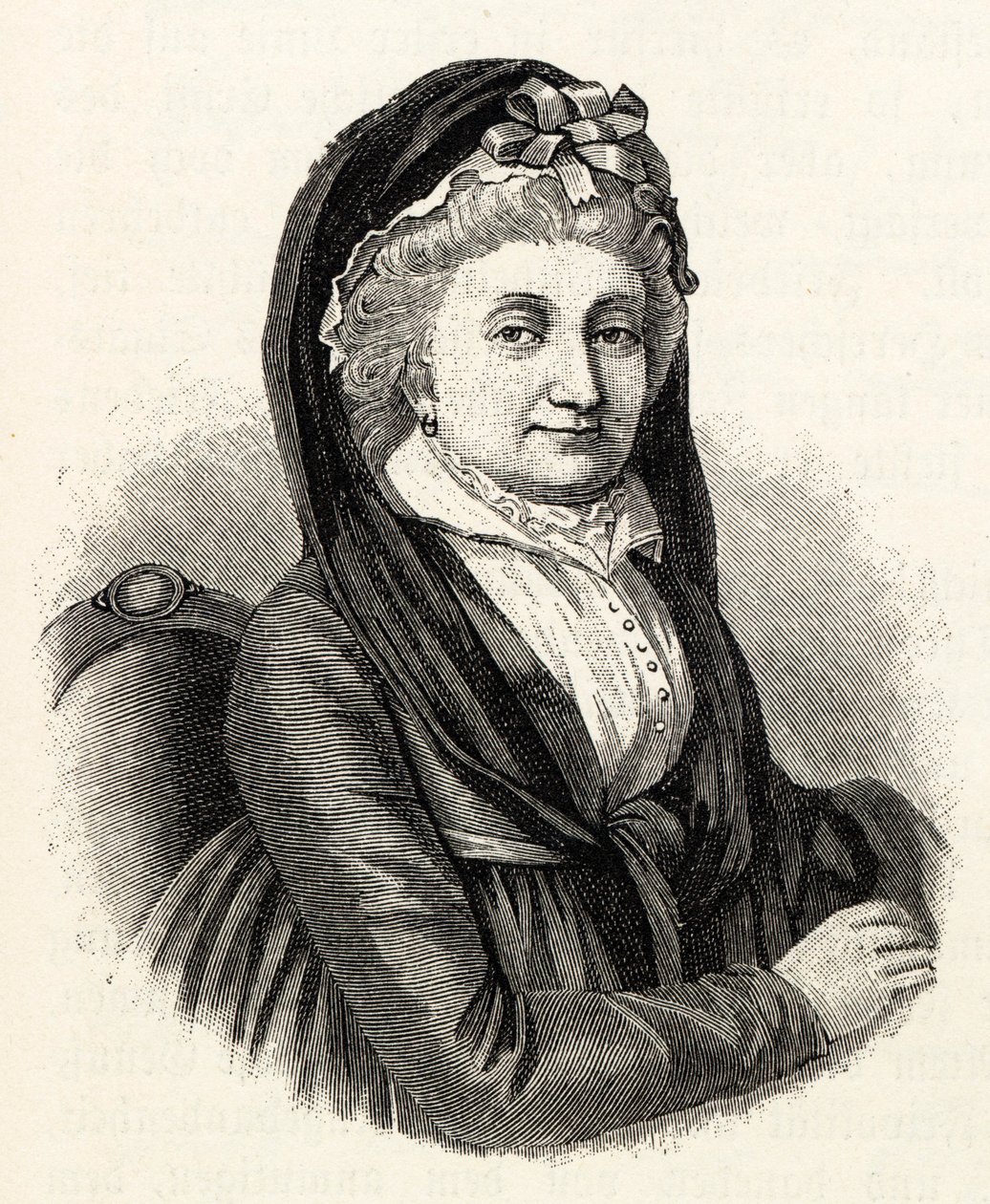 Grevinne Sophie Marie von Voss 1729-1814. av Unbekannt