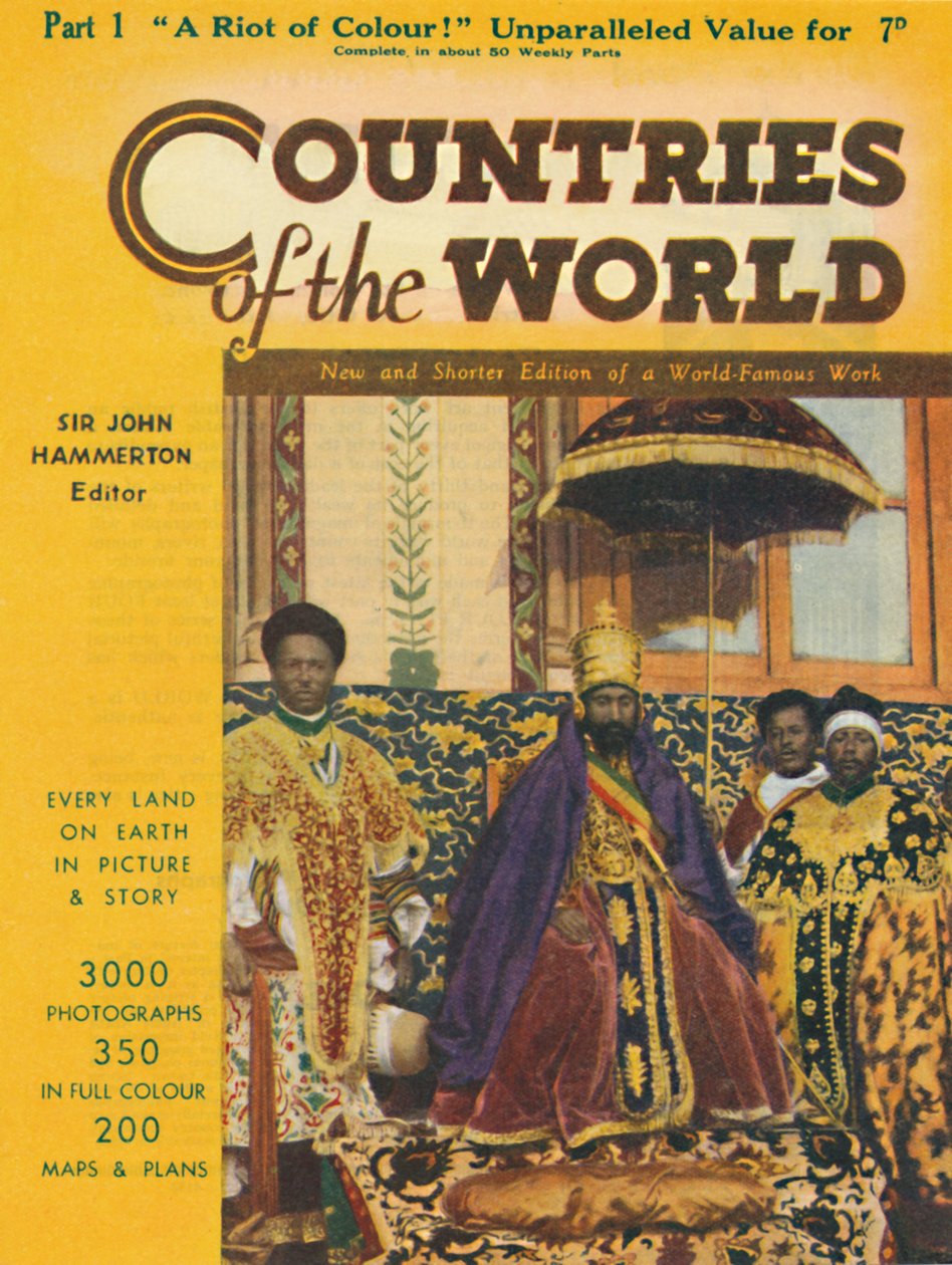 Countries of the World Del 1-annonse, 1935 av Unbekannt