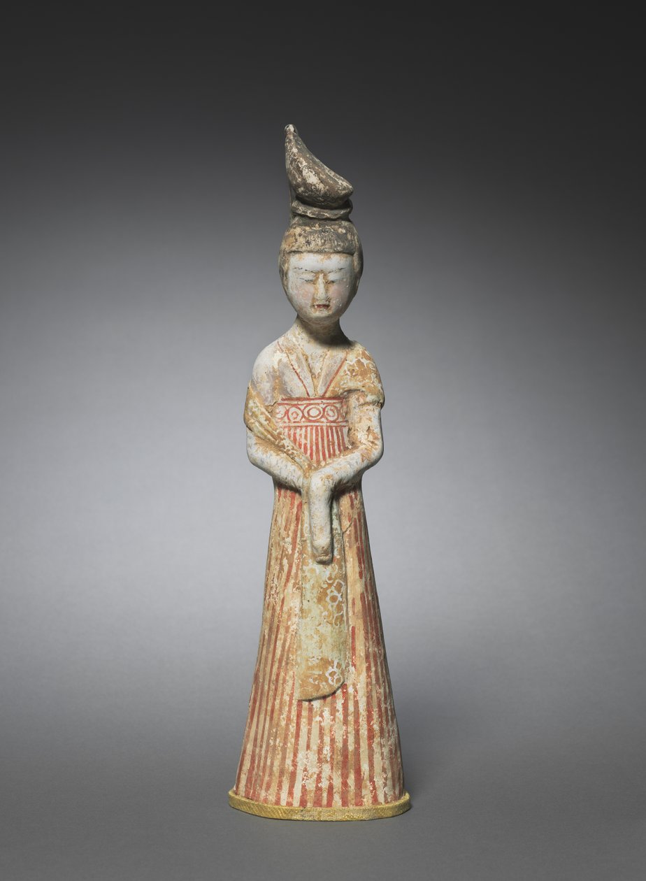 Court Lady med High Chignon, ca. 700-750. av Unbekannt