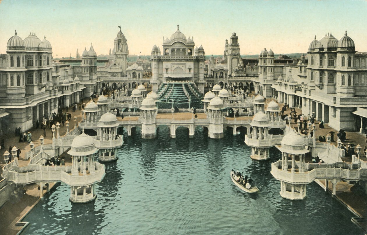 Court of Honour, Coronation Exhibition, London, 1911. av Unbekannt