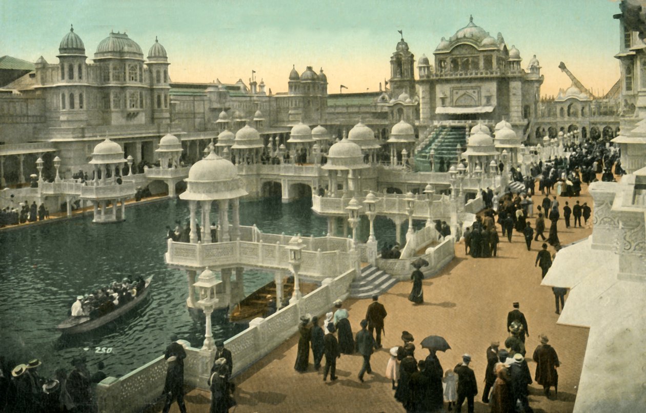 Court of Honour, Coronation Exhibition, London, 1911. av Unbekannt