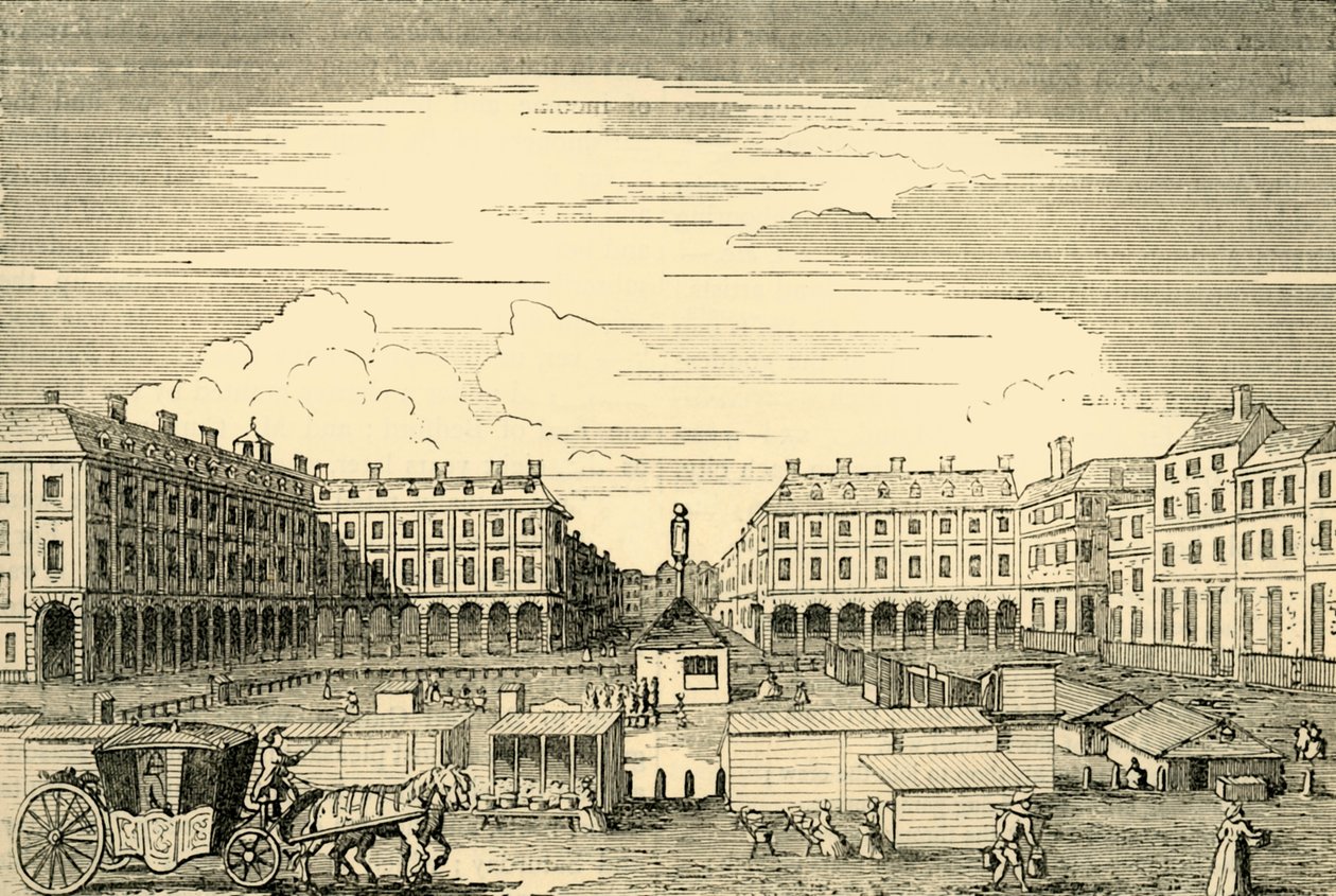 Covent Garden Market, ser østover, 1881. av Unbekannt