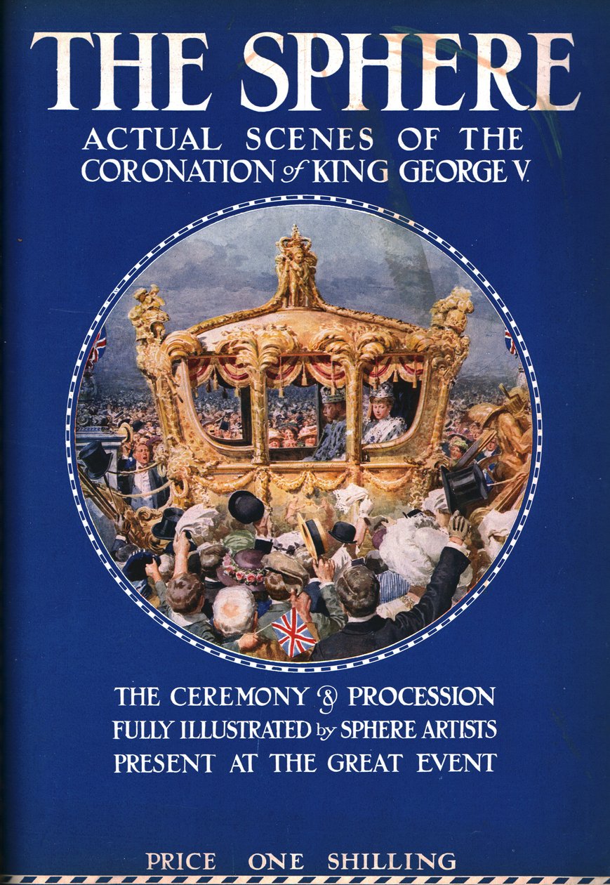 Cover of The Sphere, kroningsnummer, juni 1911. av Unbekannt