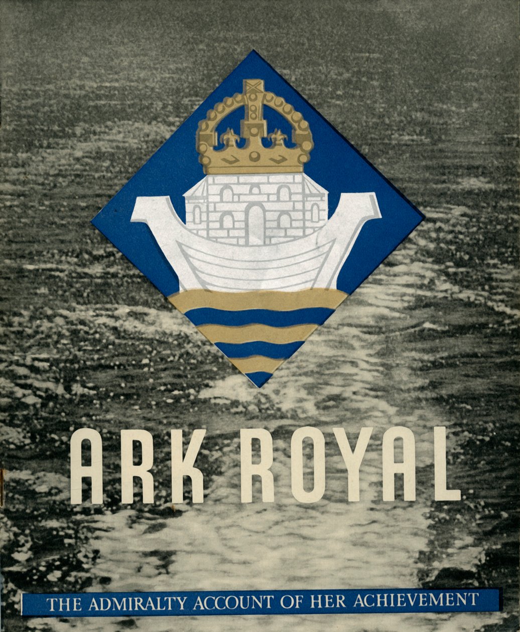 Omslag til brosjyre om HMS Ark Royal, 1942. av Unbekannt