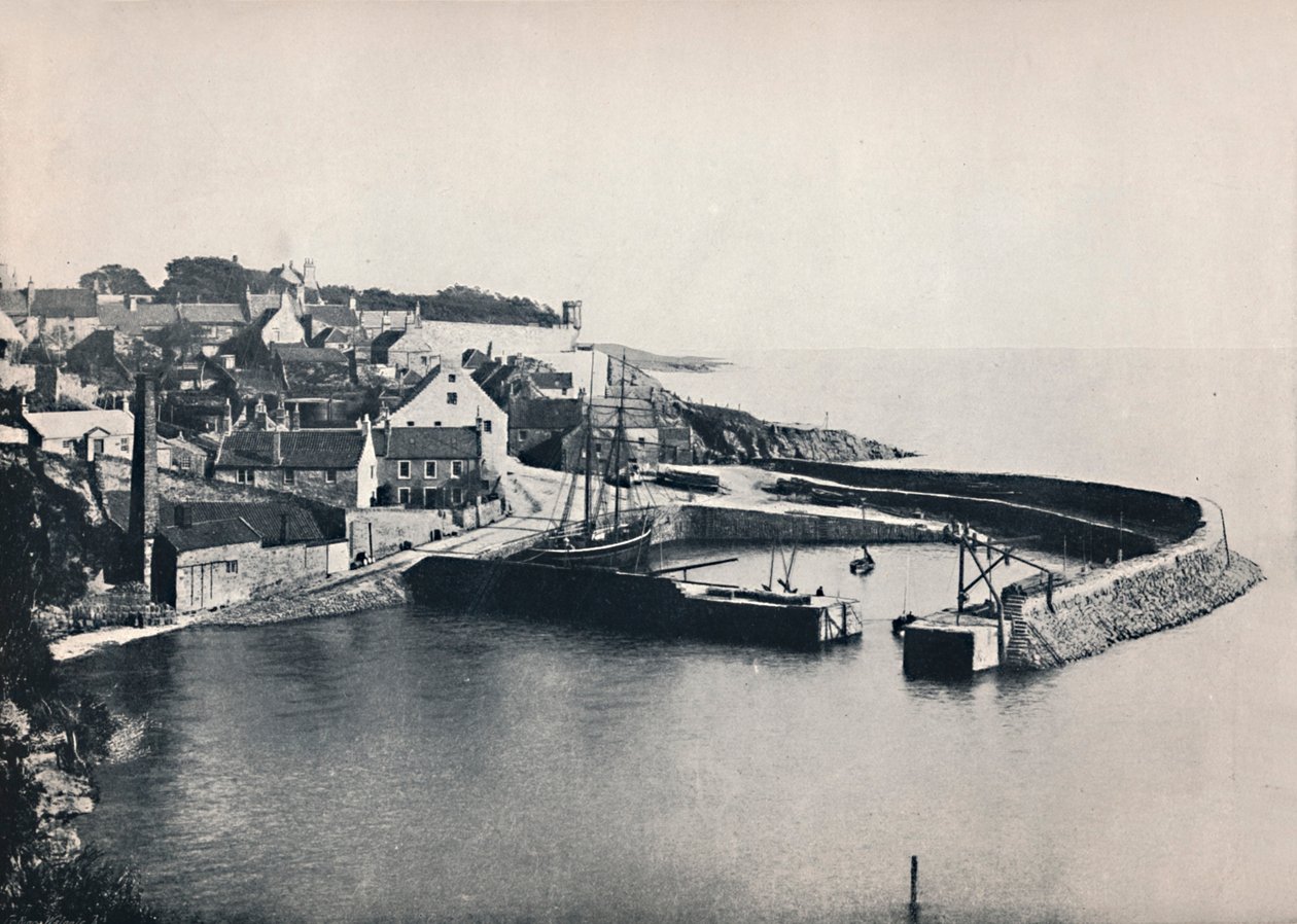 Crail - Landsbyen og havnen, 1895 av Unbekannt