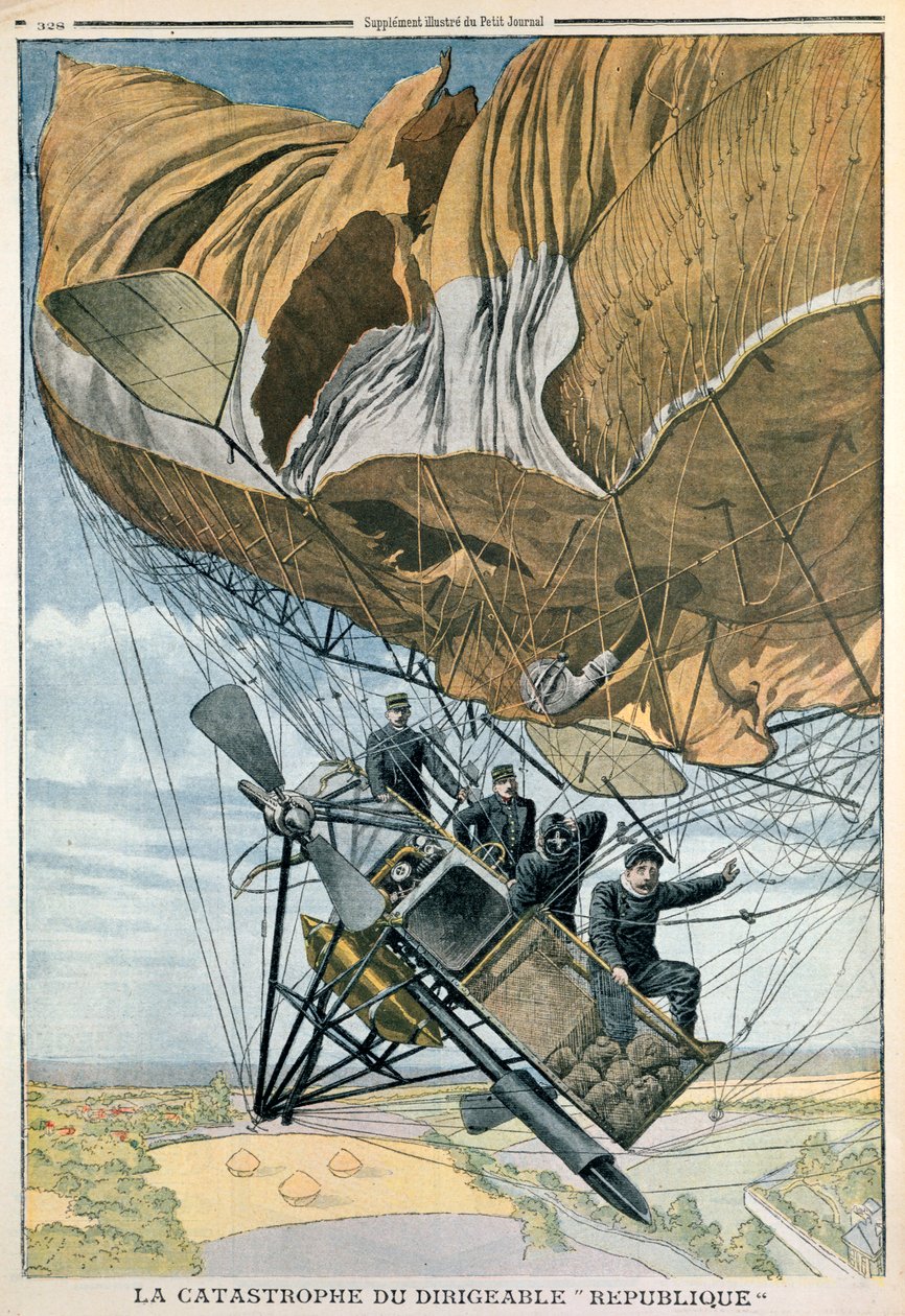 Republikkens krasj, 1909 av Unbekannt