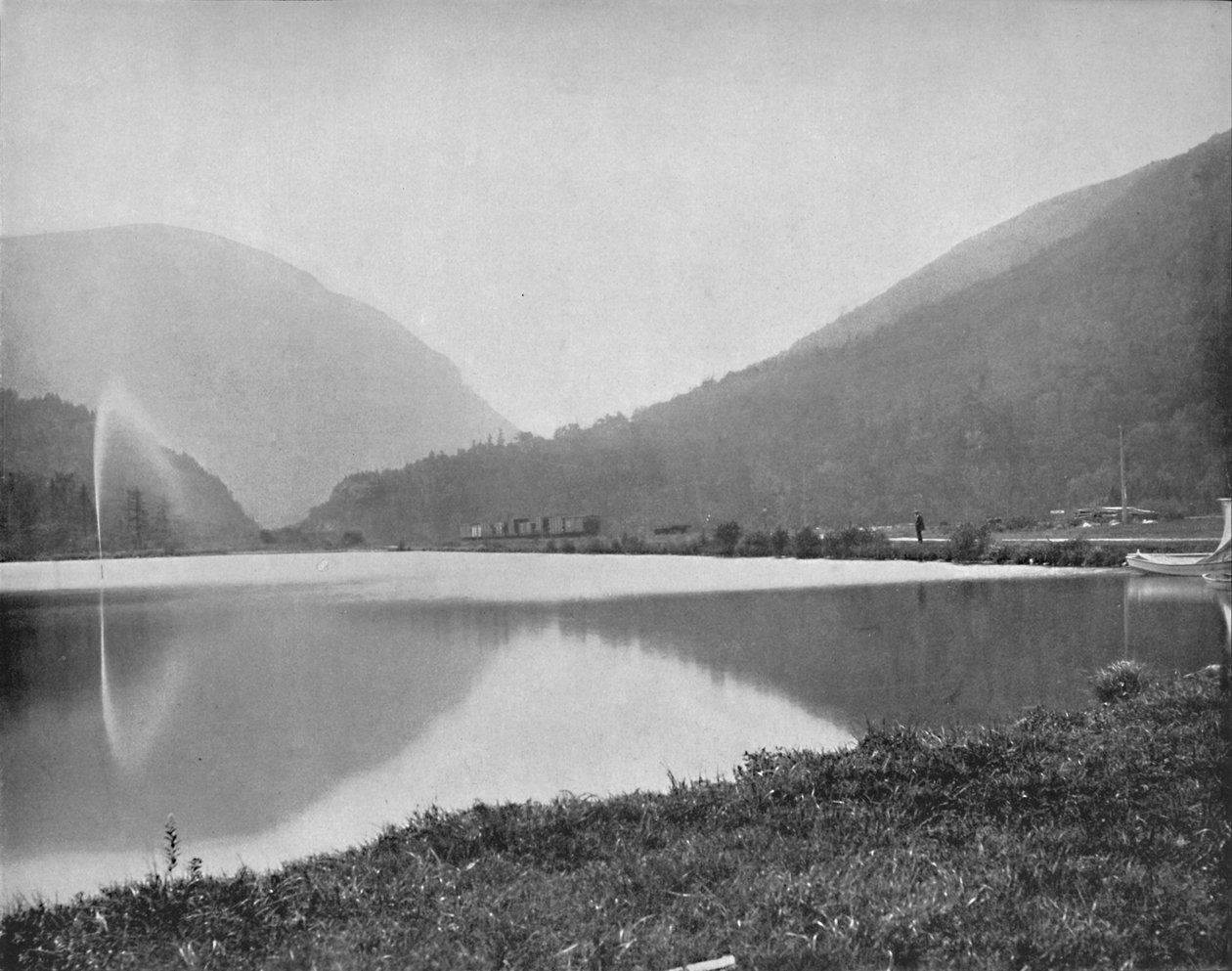 Crawford Notch, White Mountains, New Hampshire, c1897. av Unbekannt