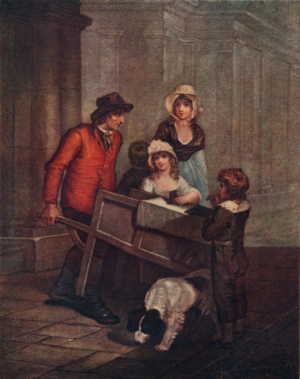 Cries of London Plate 12: Hot Spice Gingerbread, smoking hot!, 1796, 1911 av Unbekannt