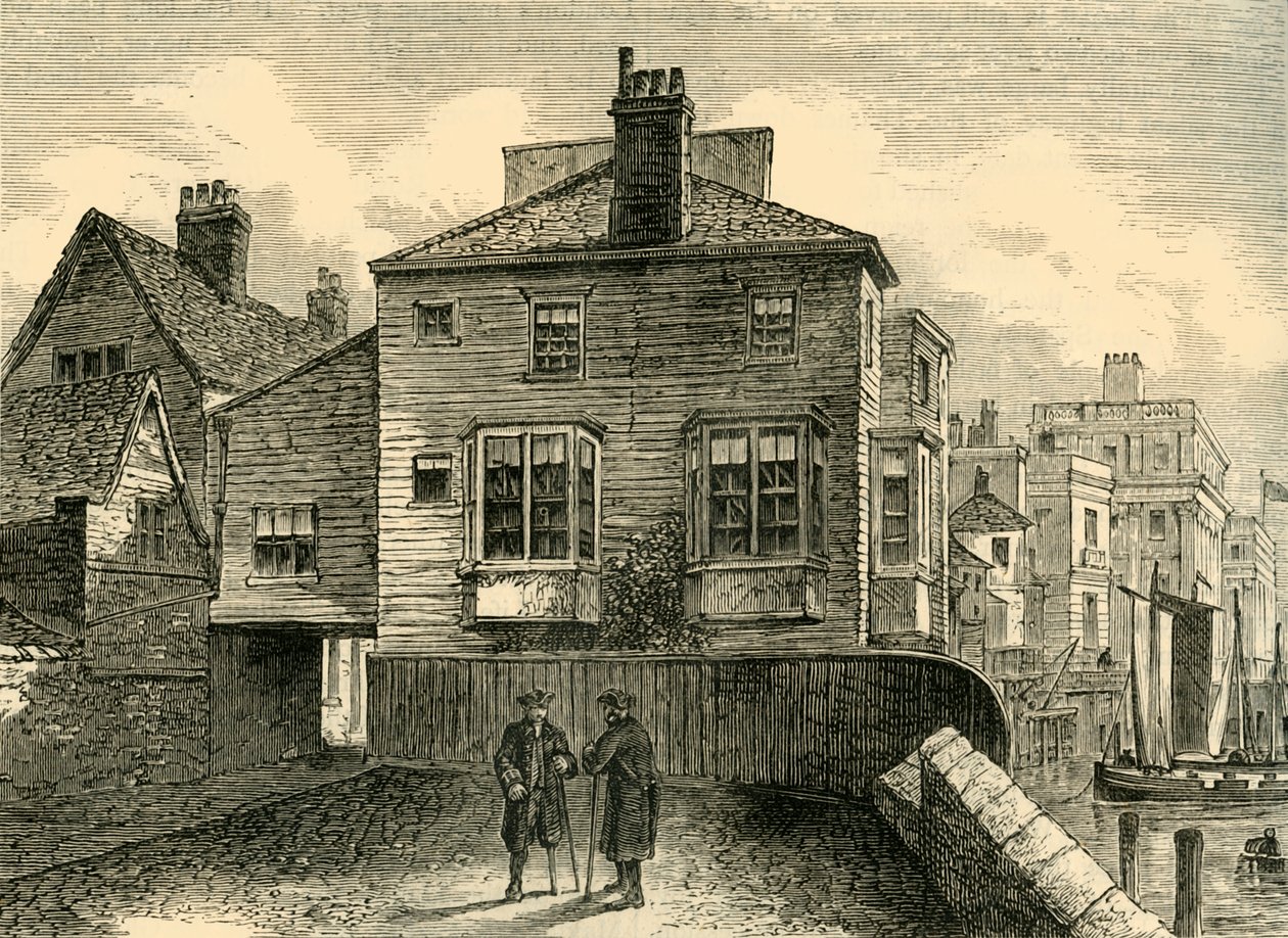 Crown and Scepter Inn, Greenwich, c1878. av Unbekannt