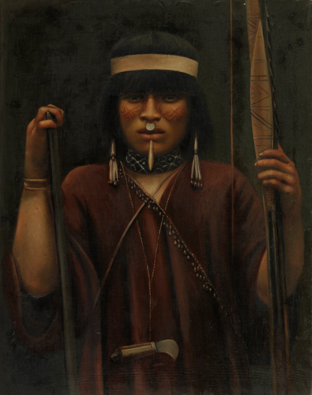 Cunivo indisk, ca. 1890-1892. av Unbekannt