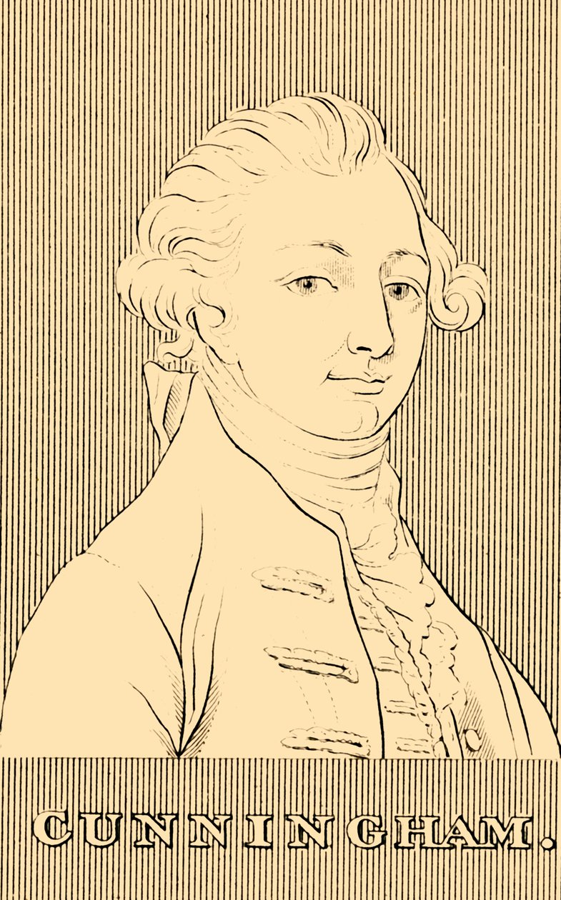 Cunningham, 1729-1773, 1830. av Unbekannt