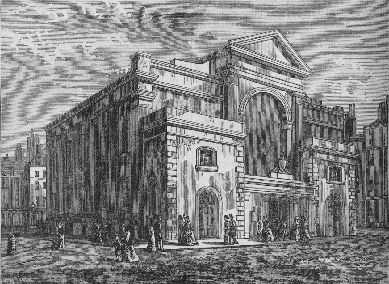 Curzon Chapel, Mayfair, Westminster, London, c1875 1878 av Unbekannt