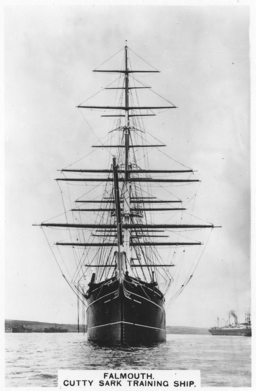 Cutty Sark, Falmouth, 1936 av Unbekannt