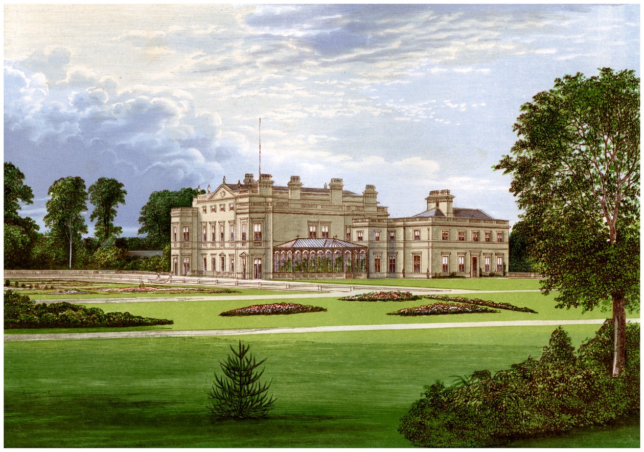 Dalton Hall, nær Beverley, Yorkshire, hjemmet til Lord Hotham, c1880 av Unbekannt