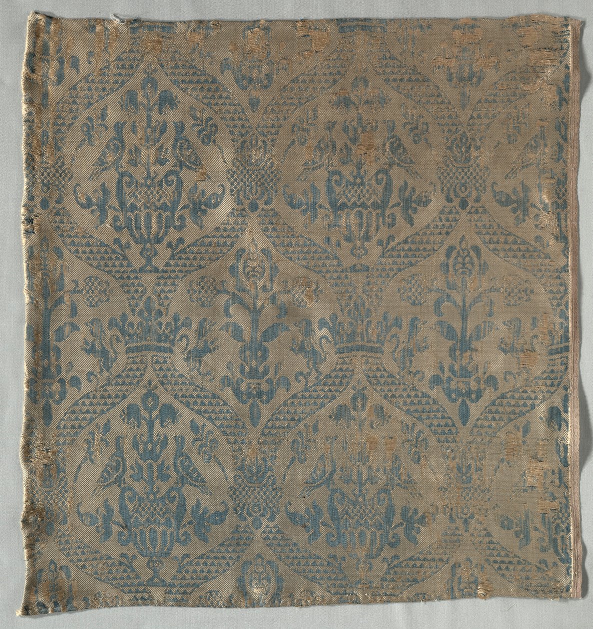 Damaskfragment, 1500-tallet. av Unbekannt