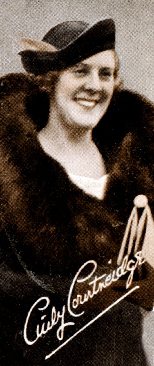 Dame Esmerelda Cicely Courtneidge DBE 1893-1980, engelsk skuespillerinne og komiker, 1935 av Unbekannt