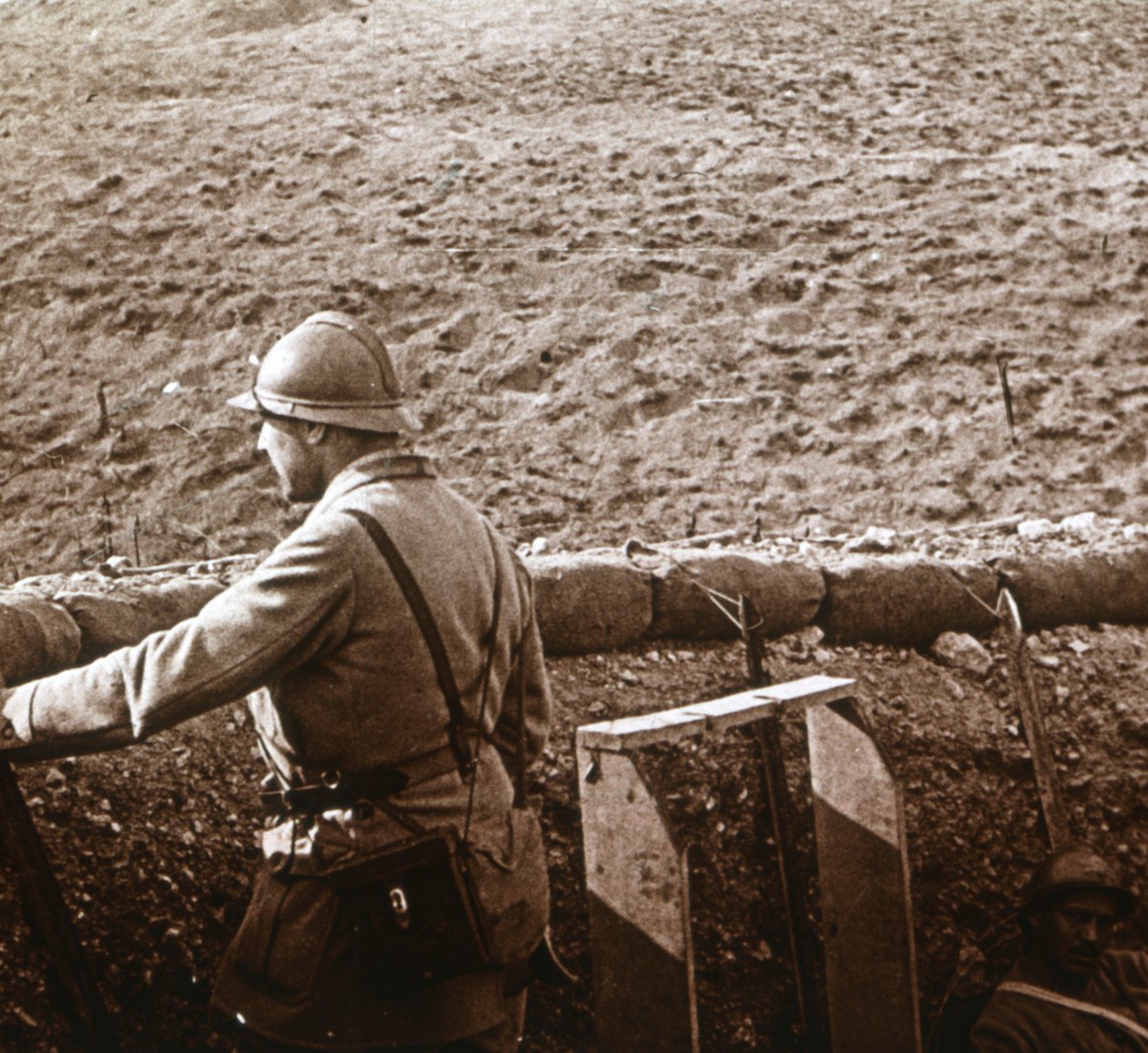 Damloup batteri, Verdun, Nord-Frankrike, c1914-c1918 av Unbekannt