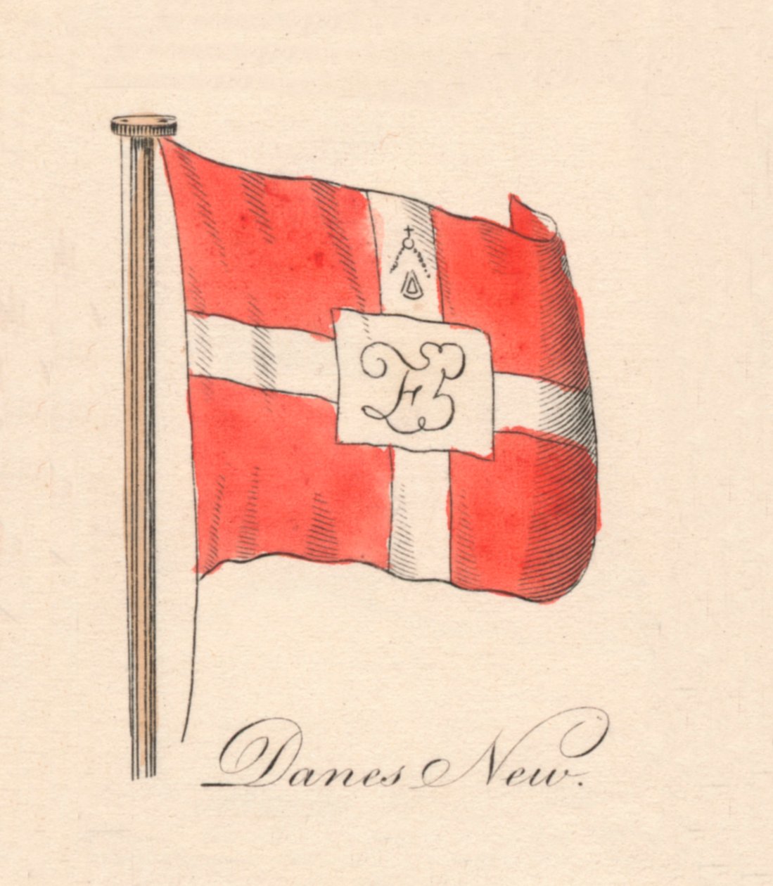 Danske Nye, 1838 av Unbekannt