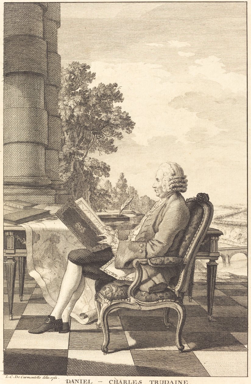 Daniel-Charles Trudaine, ca. 1761. av Unbekannt