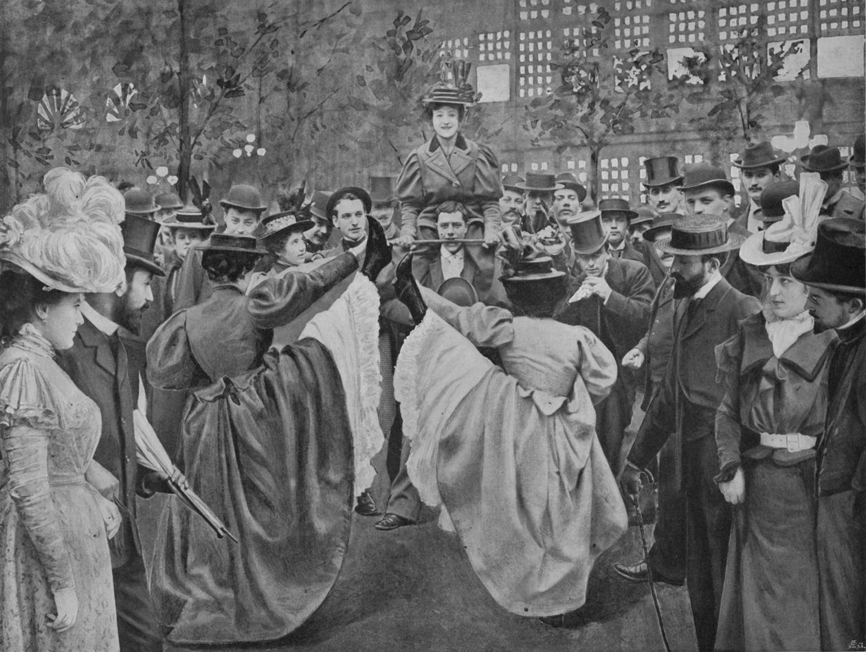 I hagen til Moulin-Rouge, 1900 av Unbekannt