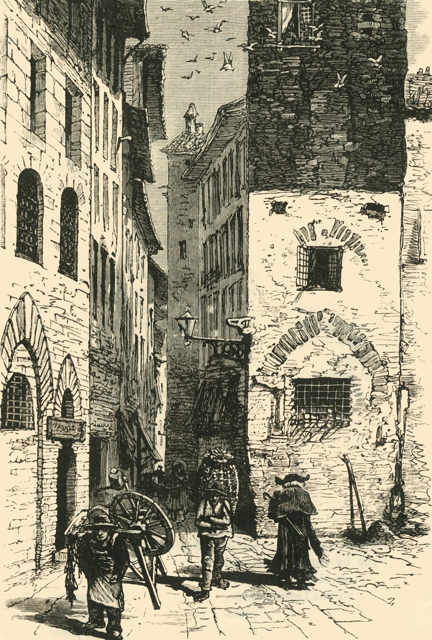Dantes House, Firenze, 1890. av Unbekannt