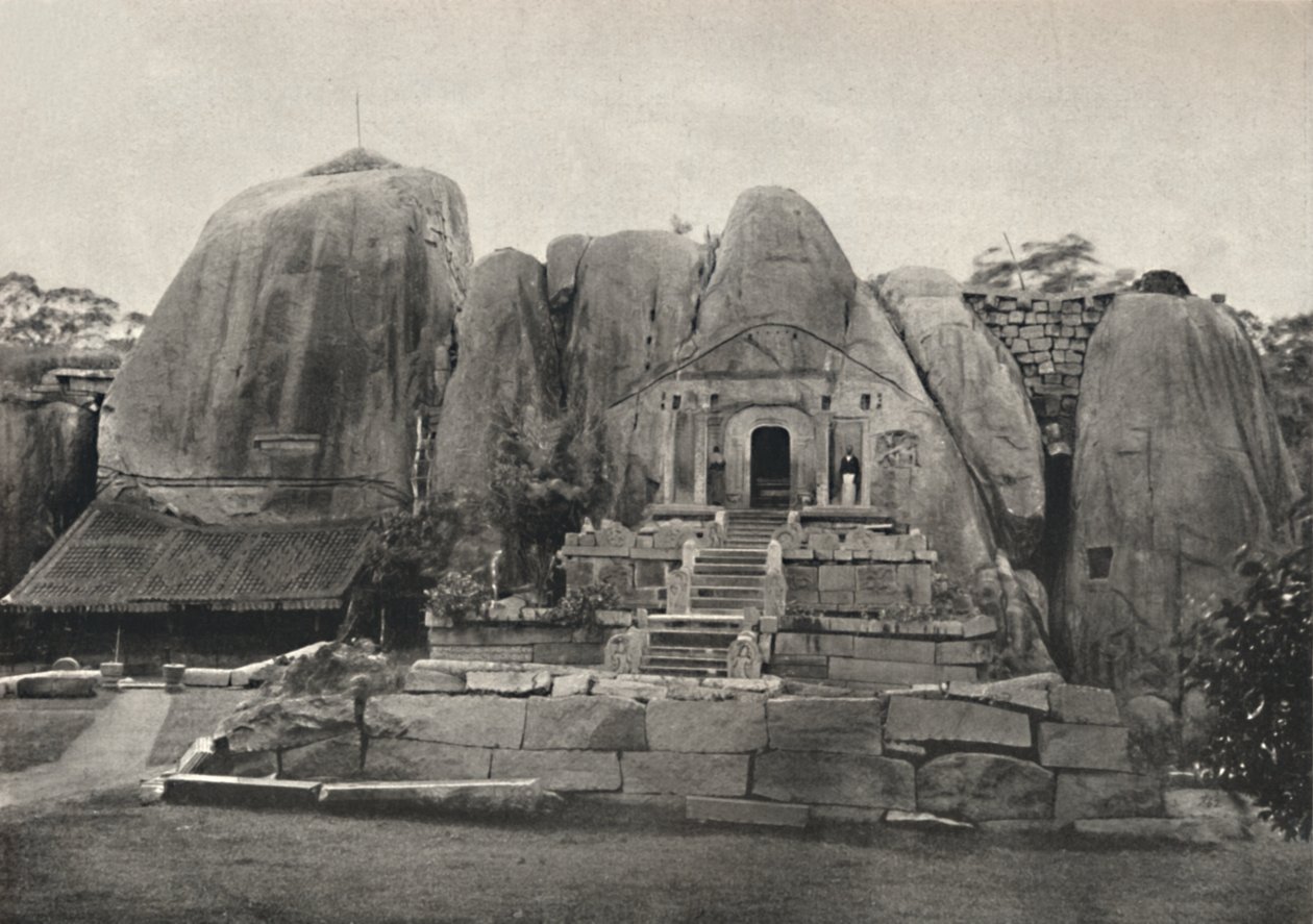 Isurumuniya - Rock - Vihara bygget av kong Devanampiya Tissa i 3. århundre f.Kr., 1926 av Unbekannt