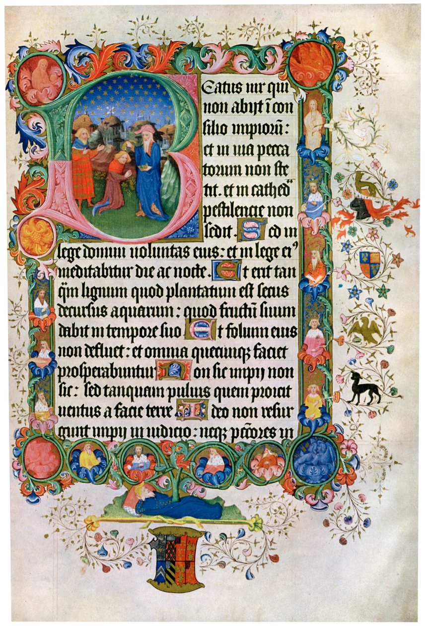 David Salvelse David, c1400-tallet av Unbekannt
