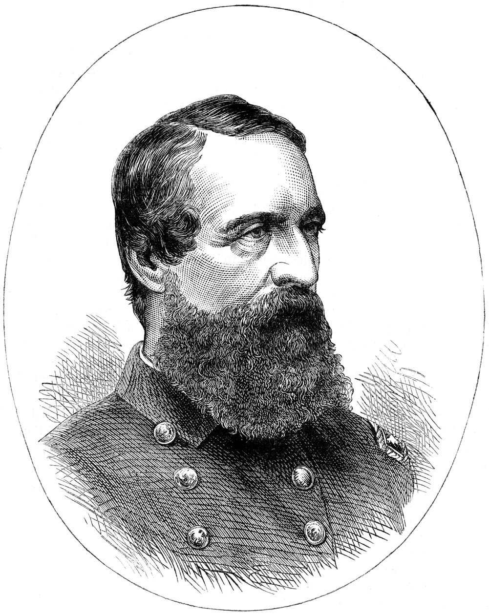 David Dixon Porter, unionsadmiral for den amerikanske borgerkrigen, c1880 av Unbekannt