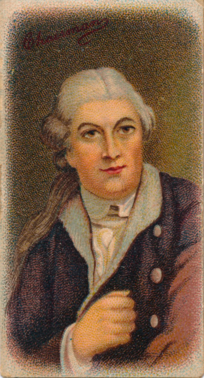 David Garrick 1717-1779, engelsk skuespiller, dramatiker, teatersjef og produsent, 1912 av Unbekannt