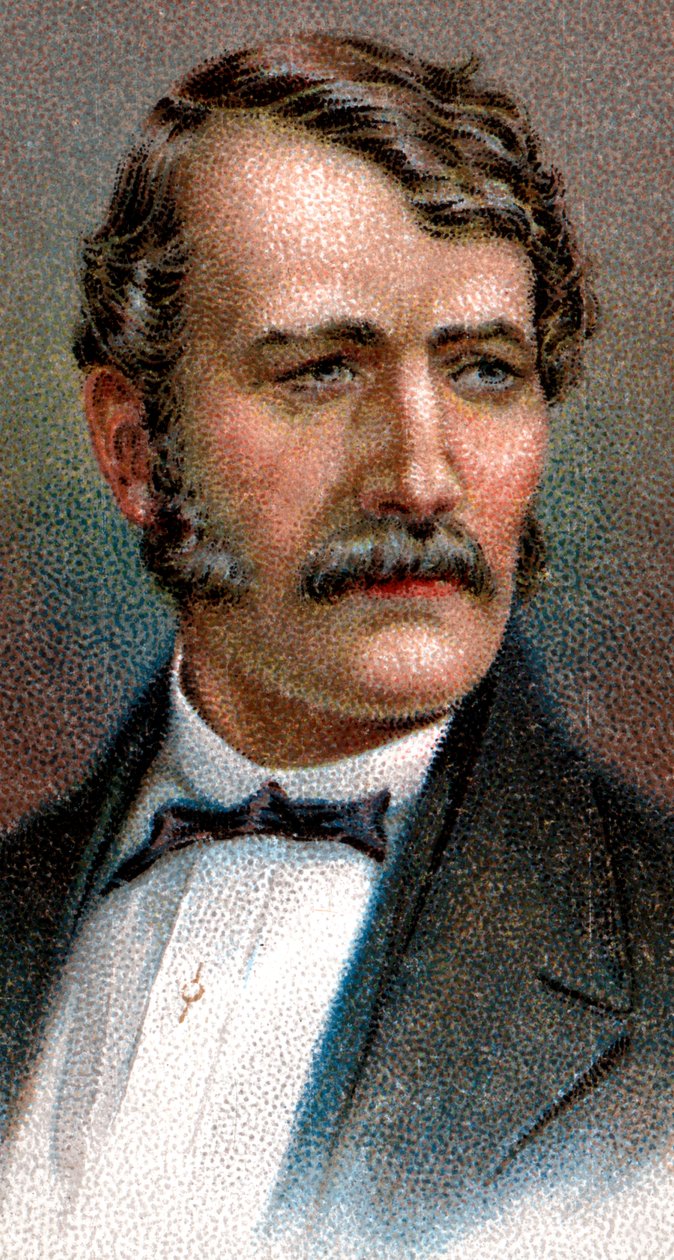 David Livingstone , skotsk misjonær og afrikansk oppdagelsesreisende fra 1800-tallet, c1915 av Unbekannt