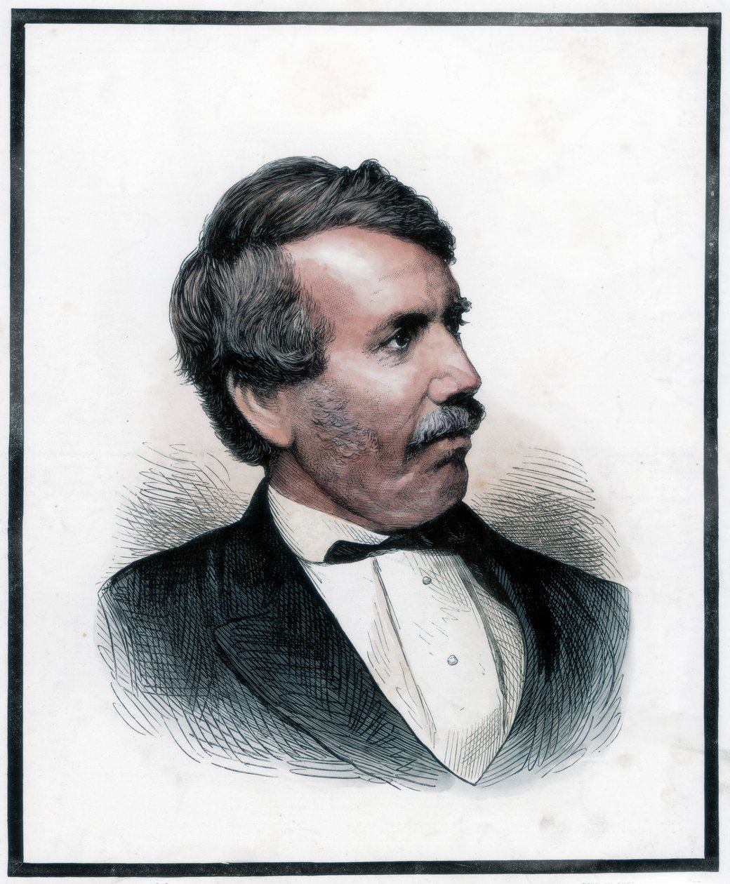 David Livingstone, skotsk misjonær og afrikansk oppdagelsesreisende, 1874 av Unbekannt