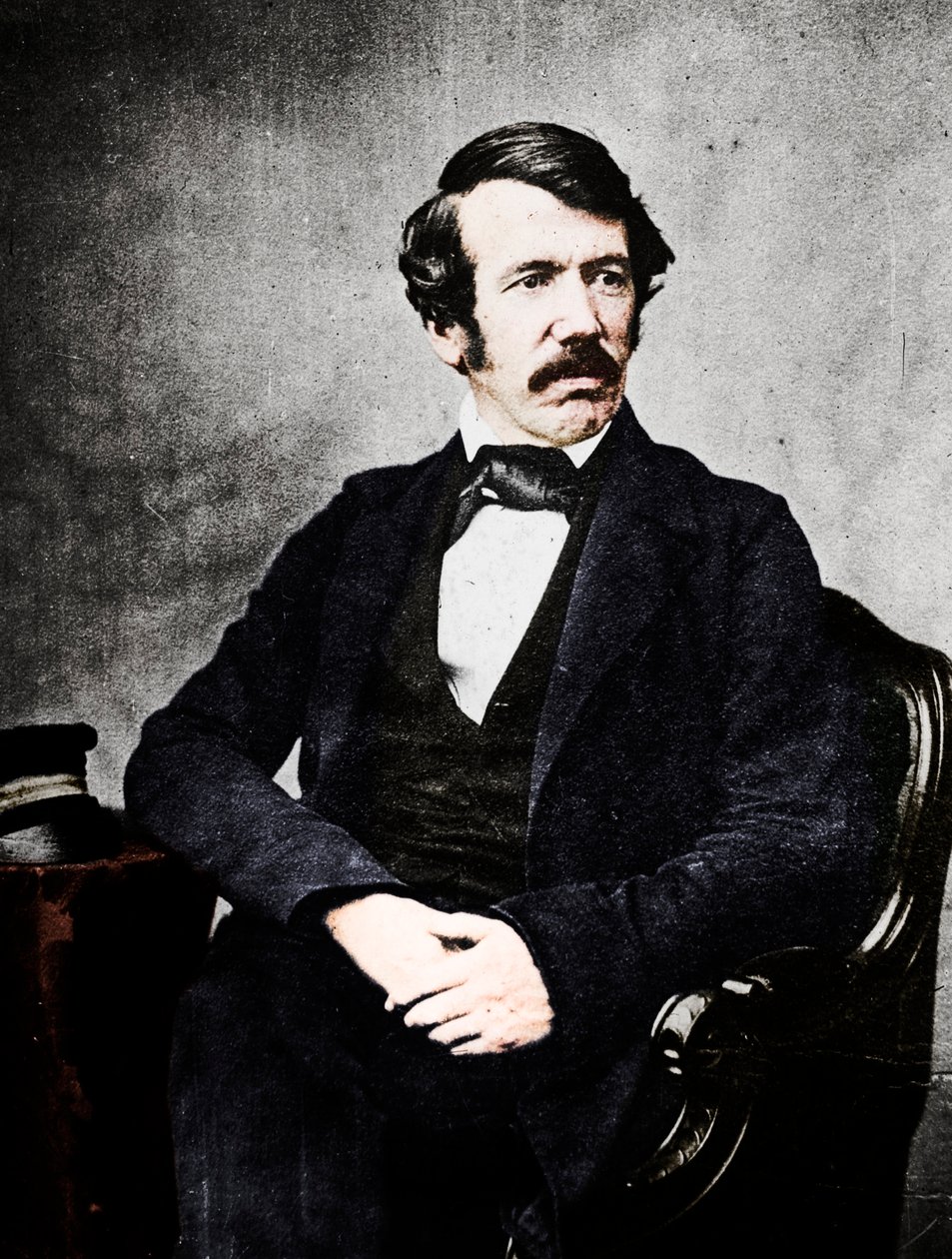 David Livingstone, skotsk misjonær og oppdagelsesreisende, 1800-tallet av Unbekannt