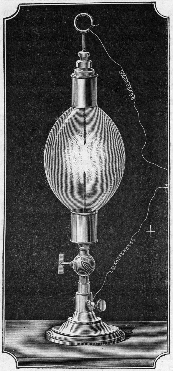 Davys elektriske egg, 1883 av Unbekannt