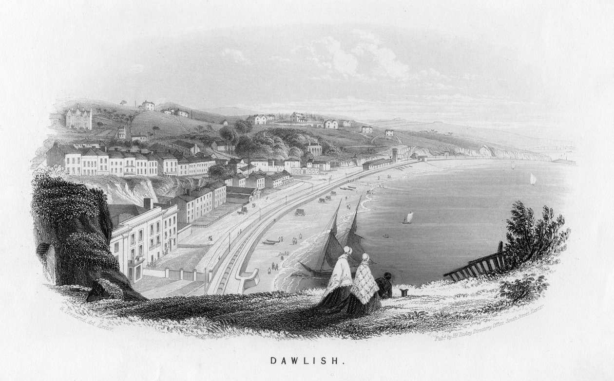 Dawlish, Devon, c1860 av Unbekannt