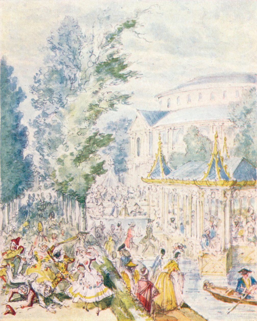 Dagmaskerade i Ranelagh Gardens, 1842, 1903. av Unbekannt