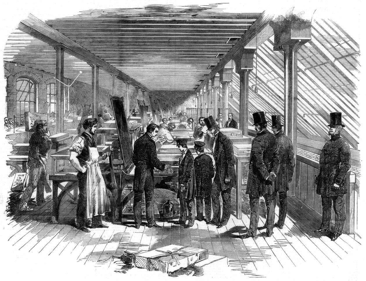 Day & Sons litografiverksted, 1856 av Unbekannt