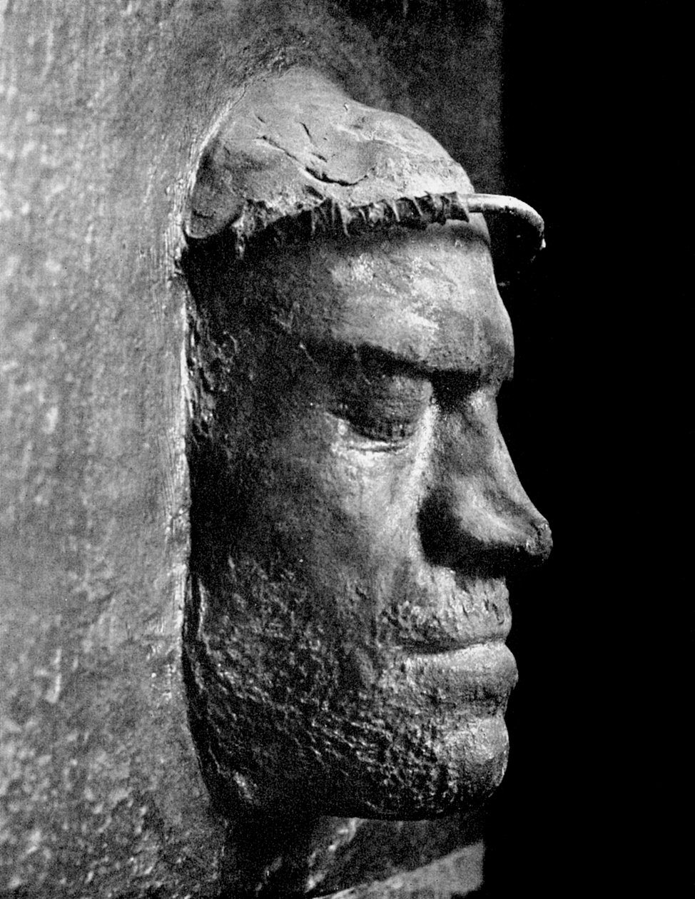 Dødsmaske til Lorenzo de Medici, hersker over Firenze, 1492 1956 av Unbekannt