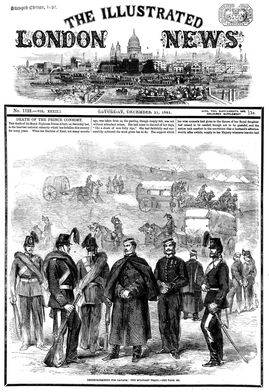 Alberts død 1819-1861, prinsgemal av dronning Victoria, 14. desember 1861 av Unbekannt