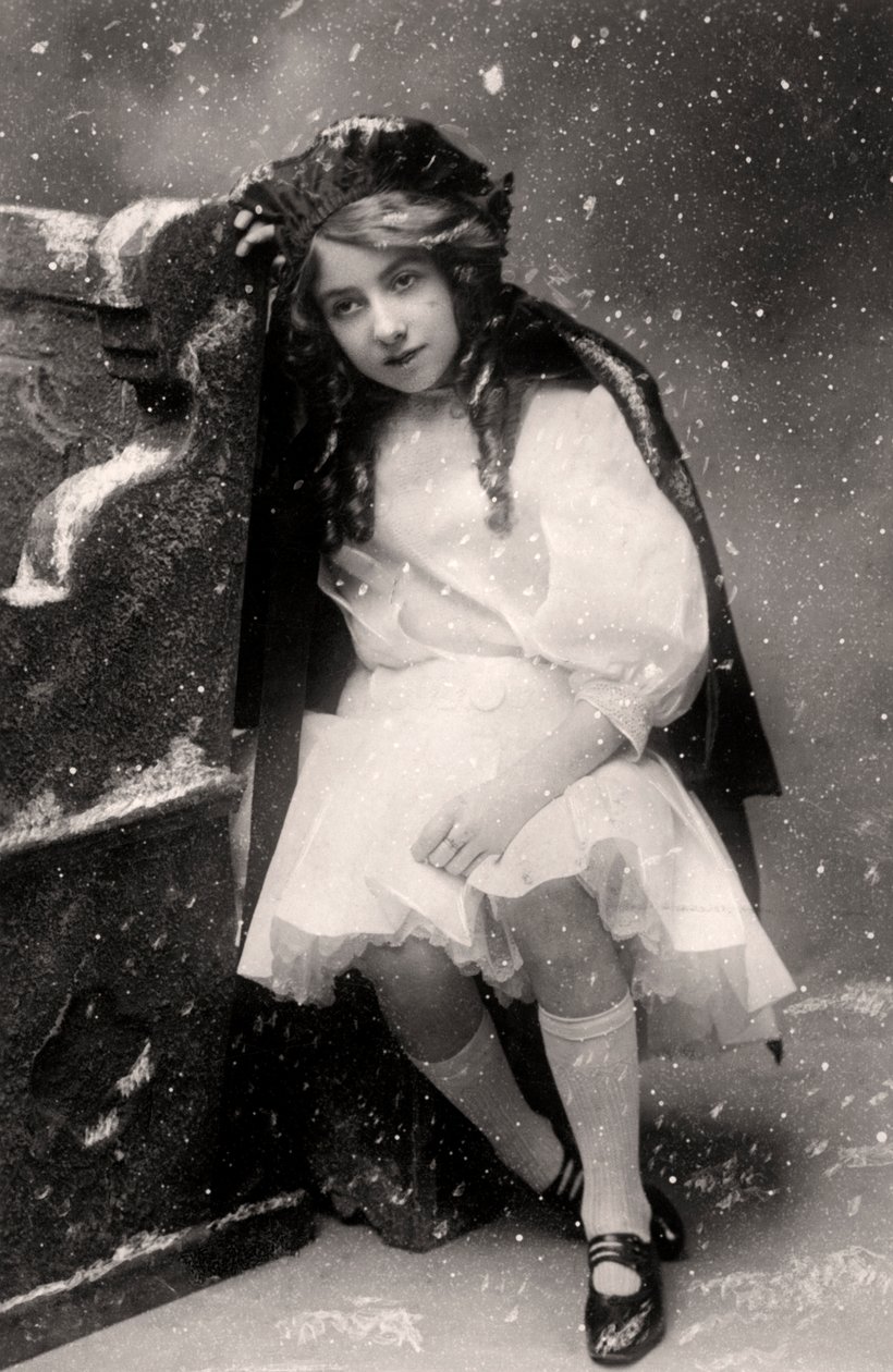 Decima Brooke i Rødhette, 1907 av Unbekannt