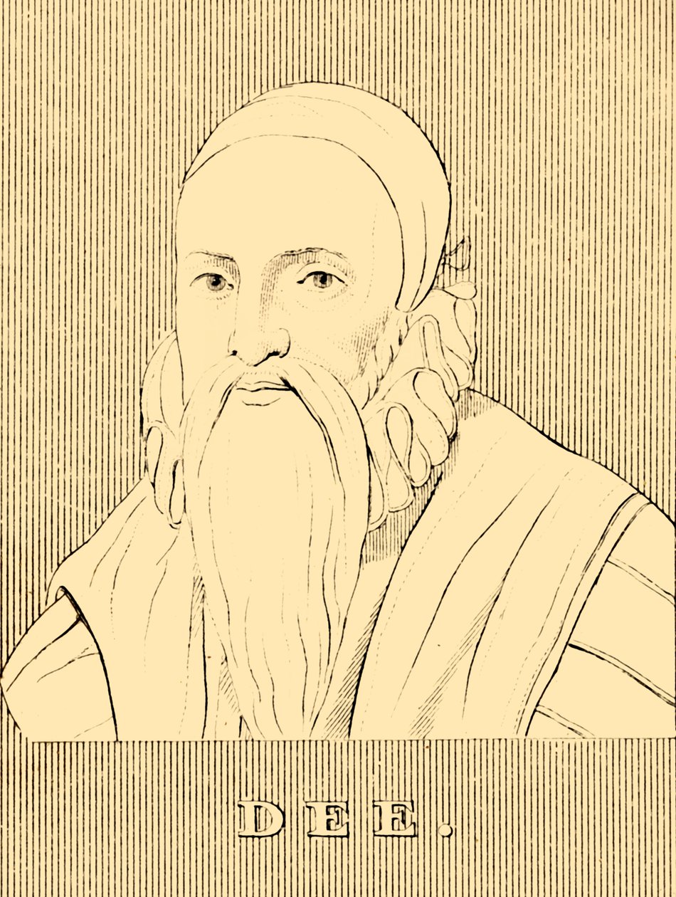 Dee, 1527-1609, 1830. av Unbekannt