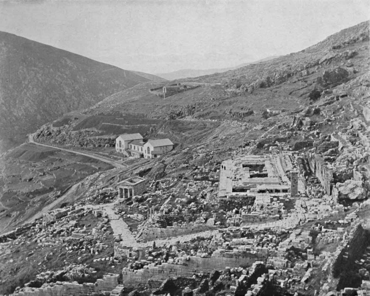 Delphi - Korintbukta i det fjerne, 1913 av Unbekannt