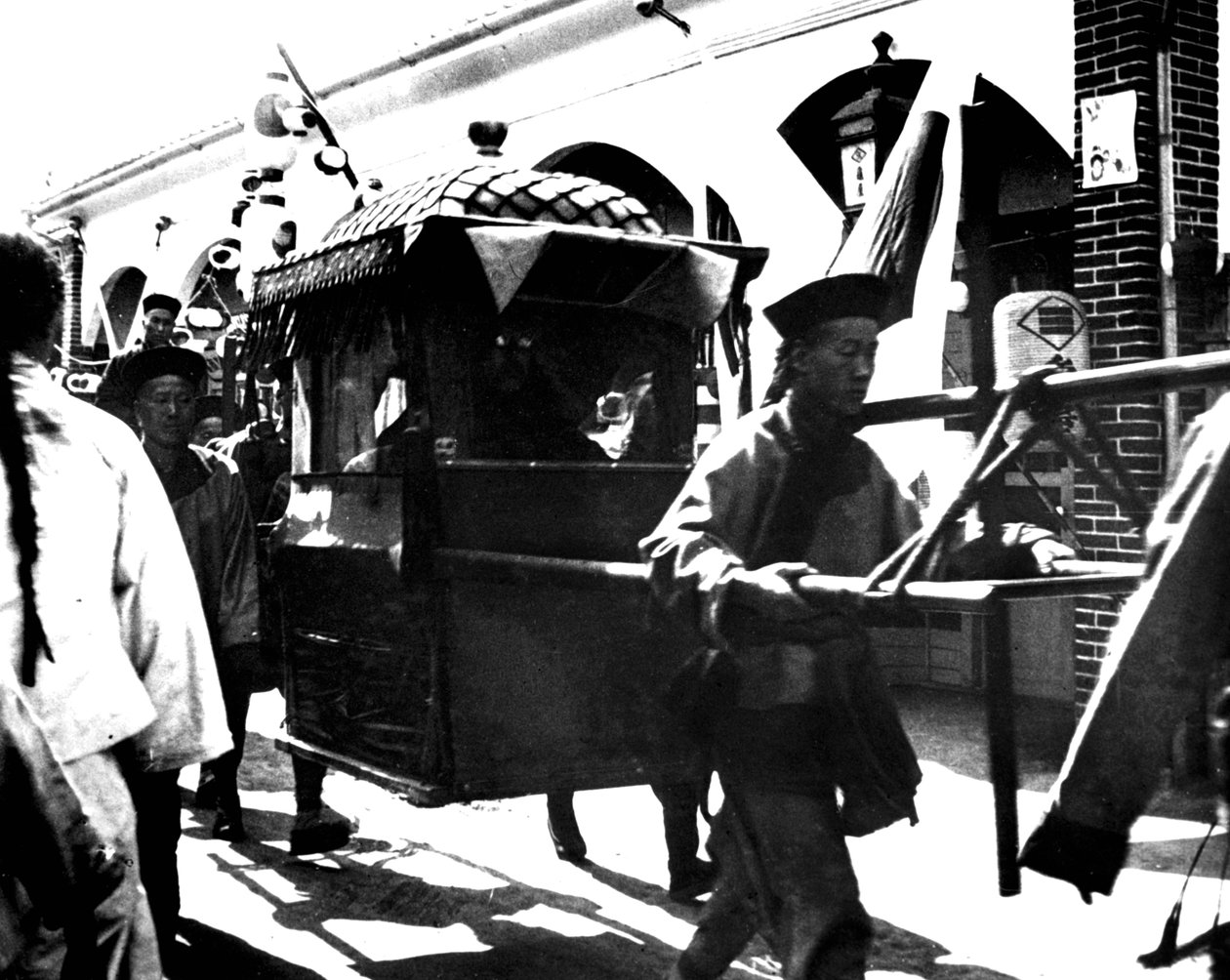 Avgang av keiseren av Japan, Korea, 1900 av Unbekannt