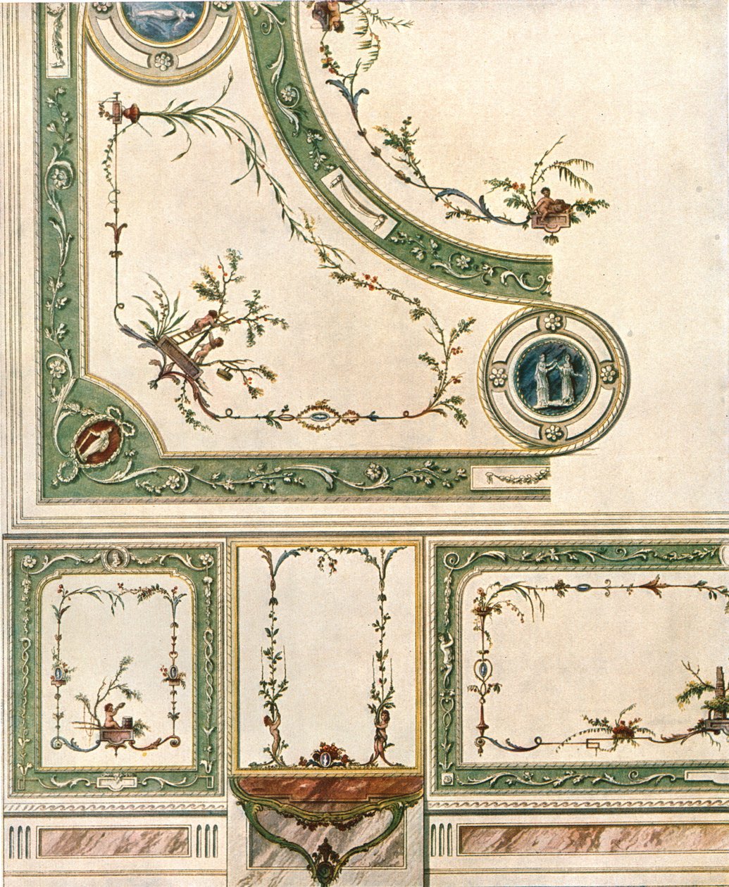Design for takdekorasjon, Italia, 1928. av Unbekannt