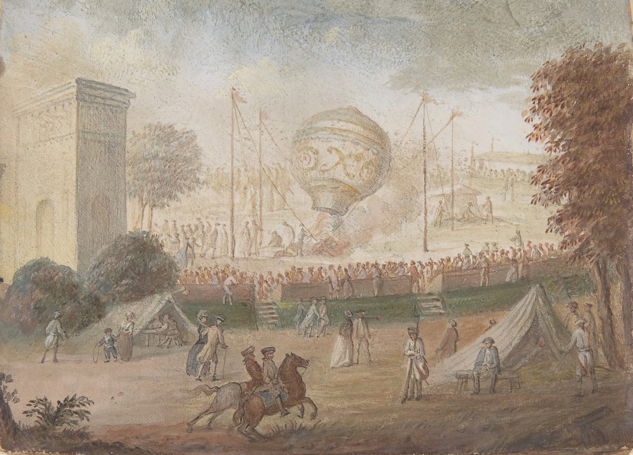 Design for toppen og fire sider av en snusboks med scener som viser oppstigningen..., ca. 1784-89. av Unbekannt