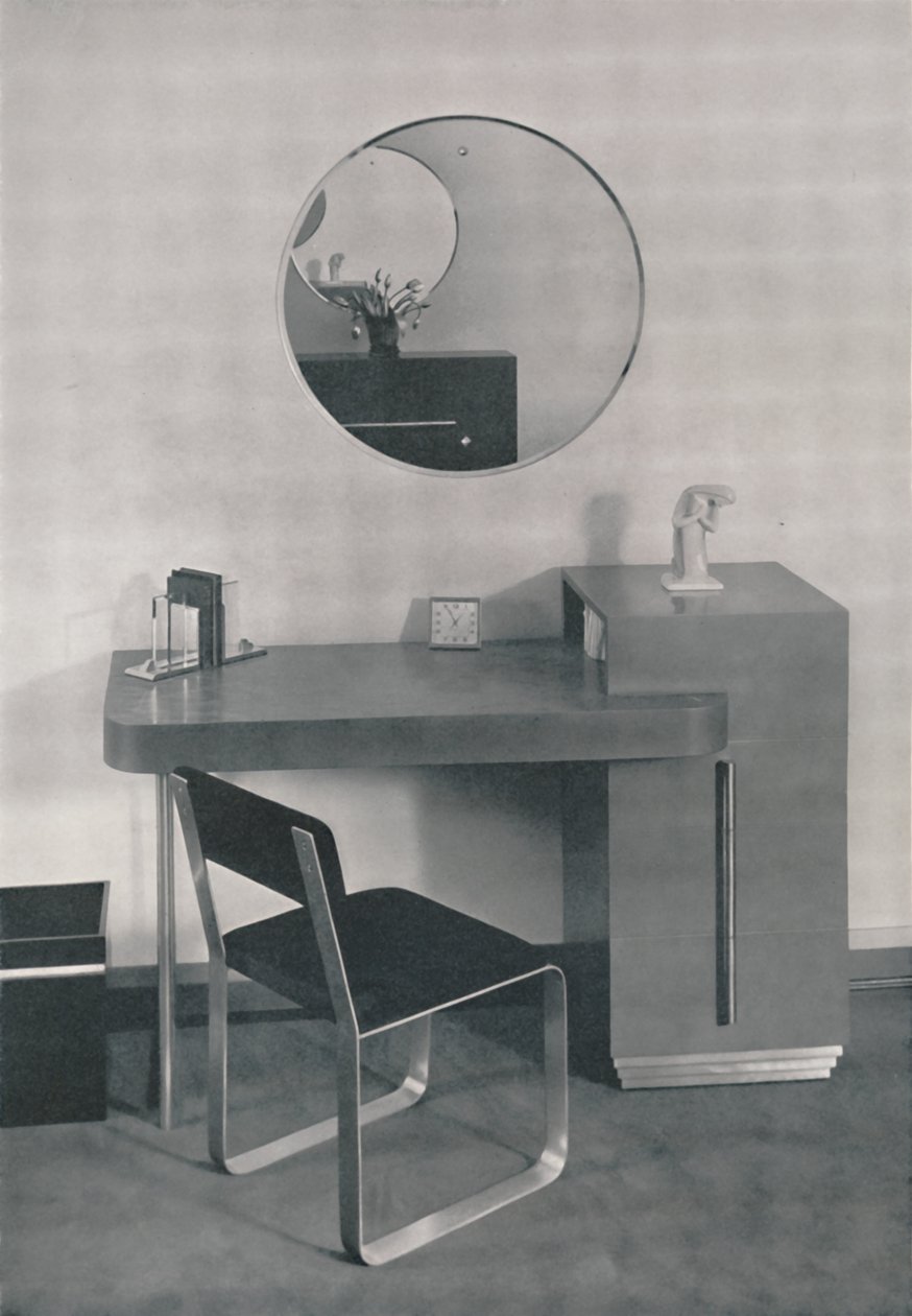 Skrivebord designet for fru Adolph Stuber, 1933 av Unbekannt