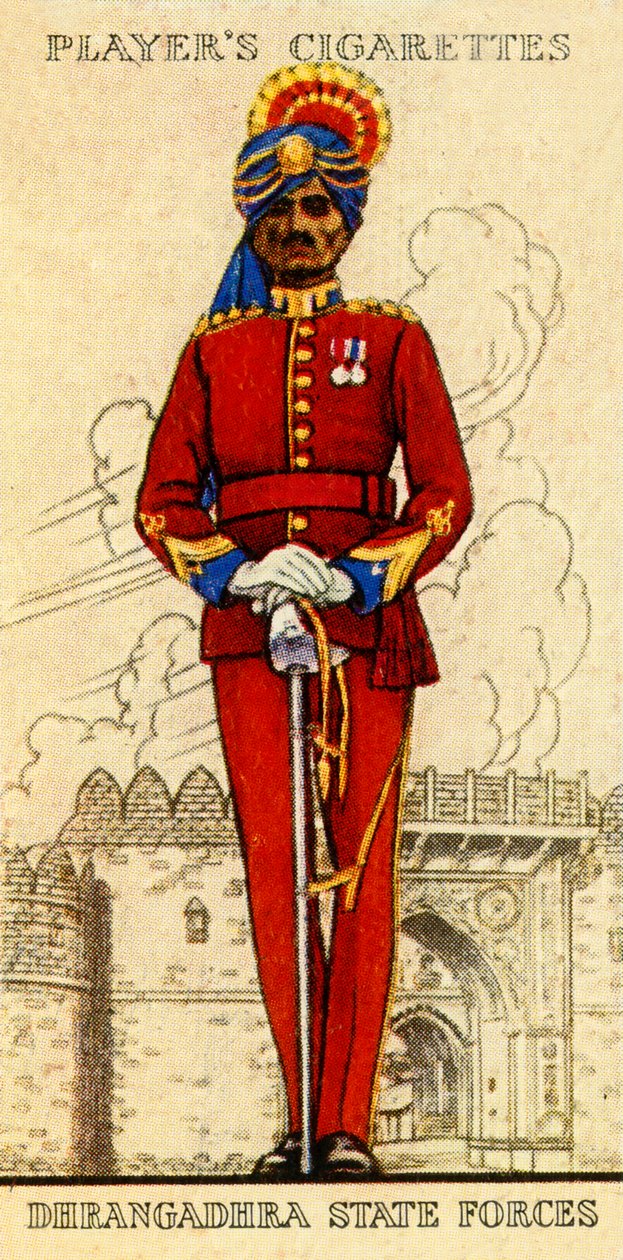 Dhrangadhra statsstyrker, 1936. av Unbekannt