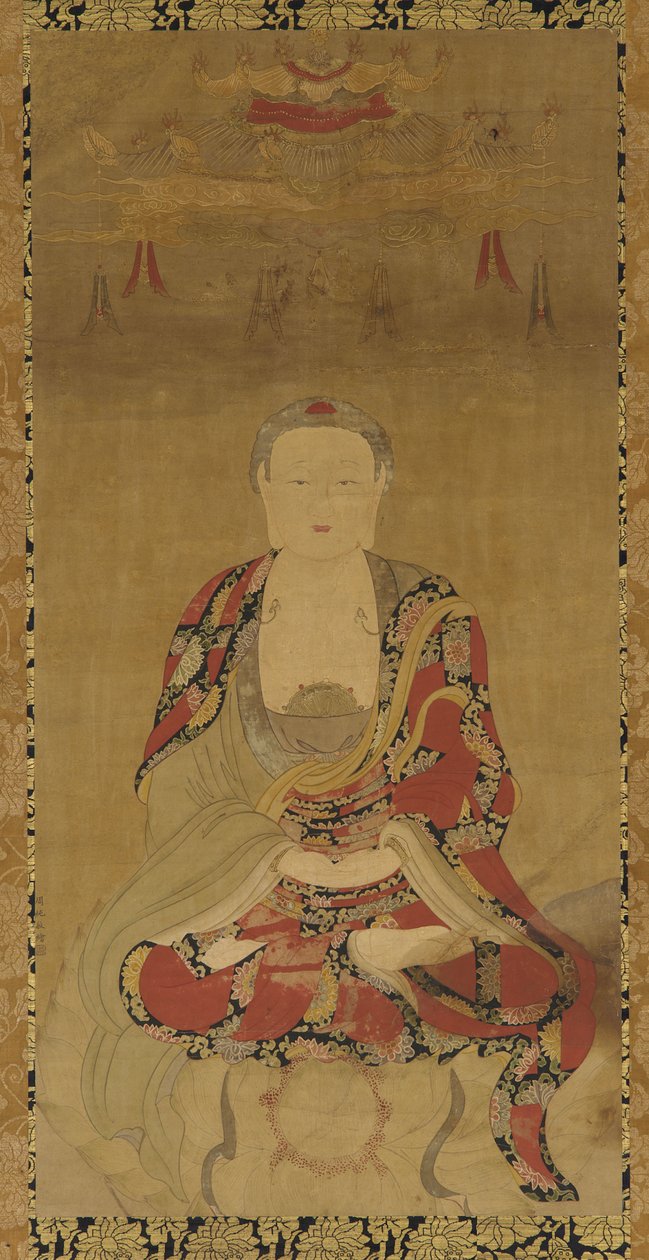 Dhyani Buddha, Ming-dynastiet, 1500-1700-tallet. av Unbekannt